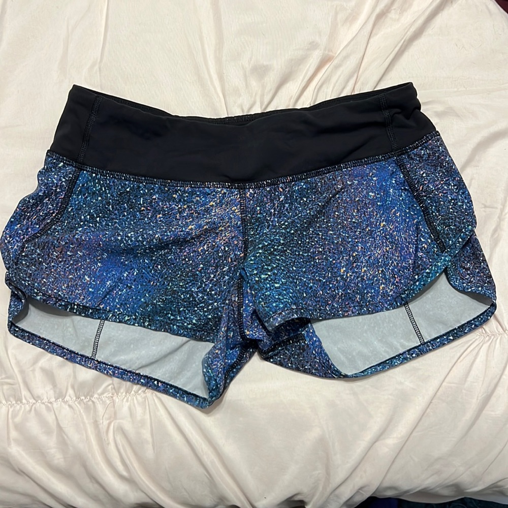 Rare Lululemon speed up shorts 2in inseam